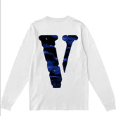 Vlone NAV Doves Long Sleeve SweatShirt